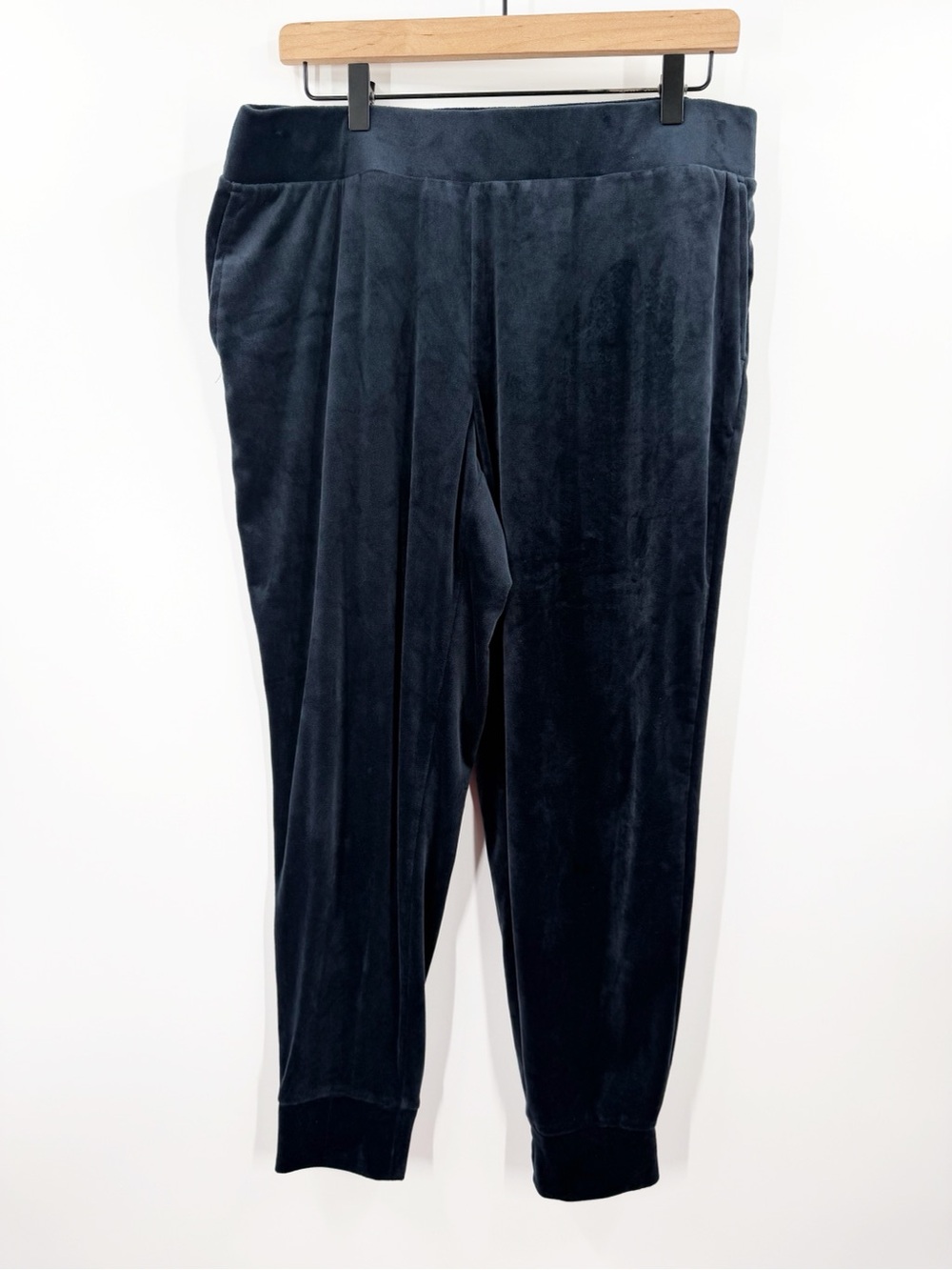 J Jill Pure Jill Crushed Velour Jogger Lounge Pants